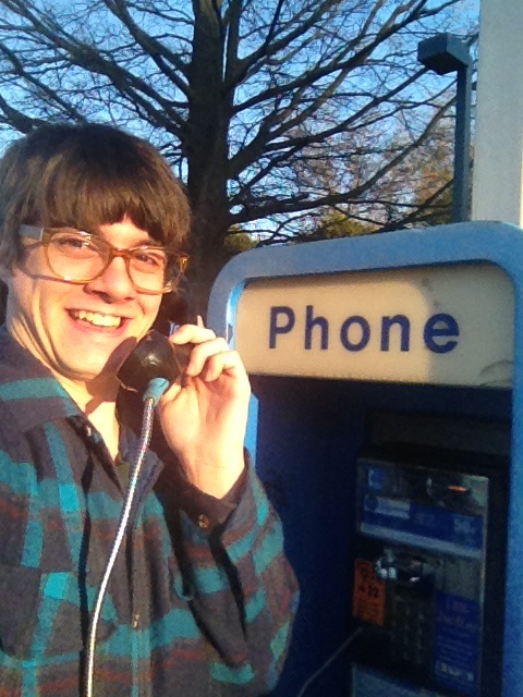 I found a payphone!